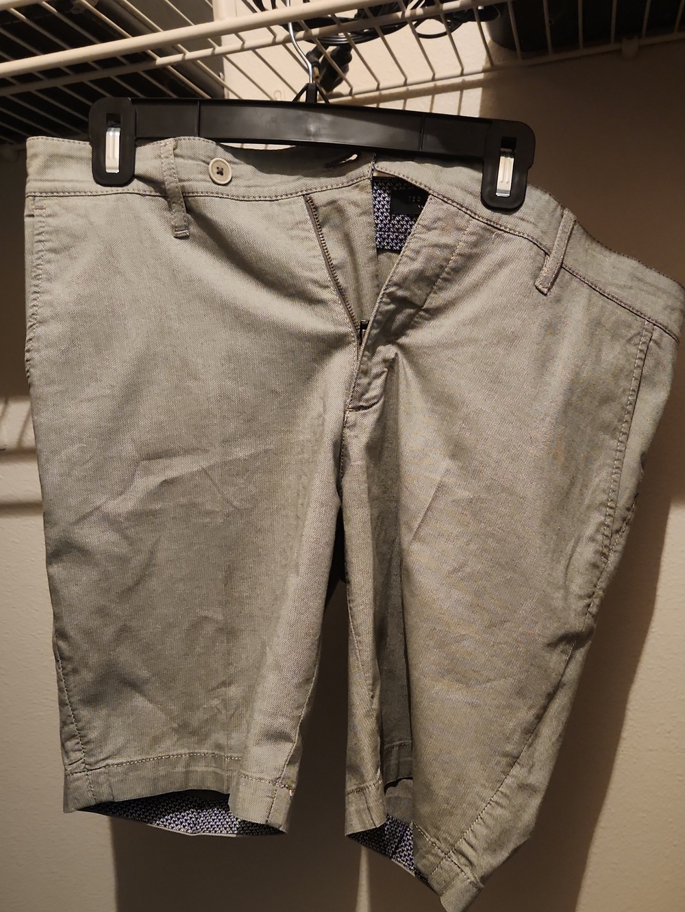 Ted Baker Grey Chino Shorts